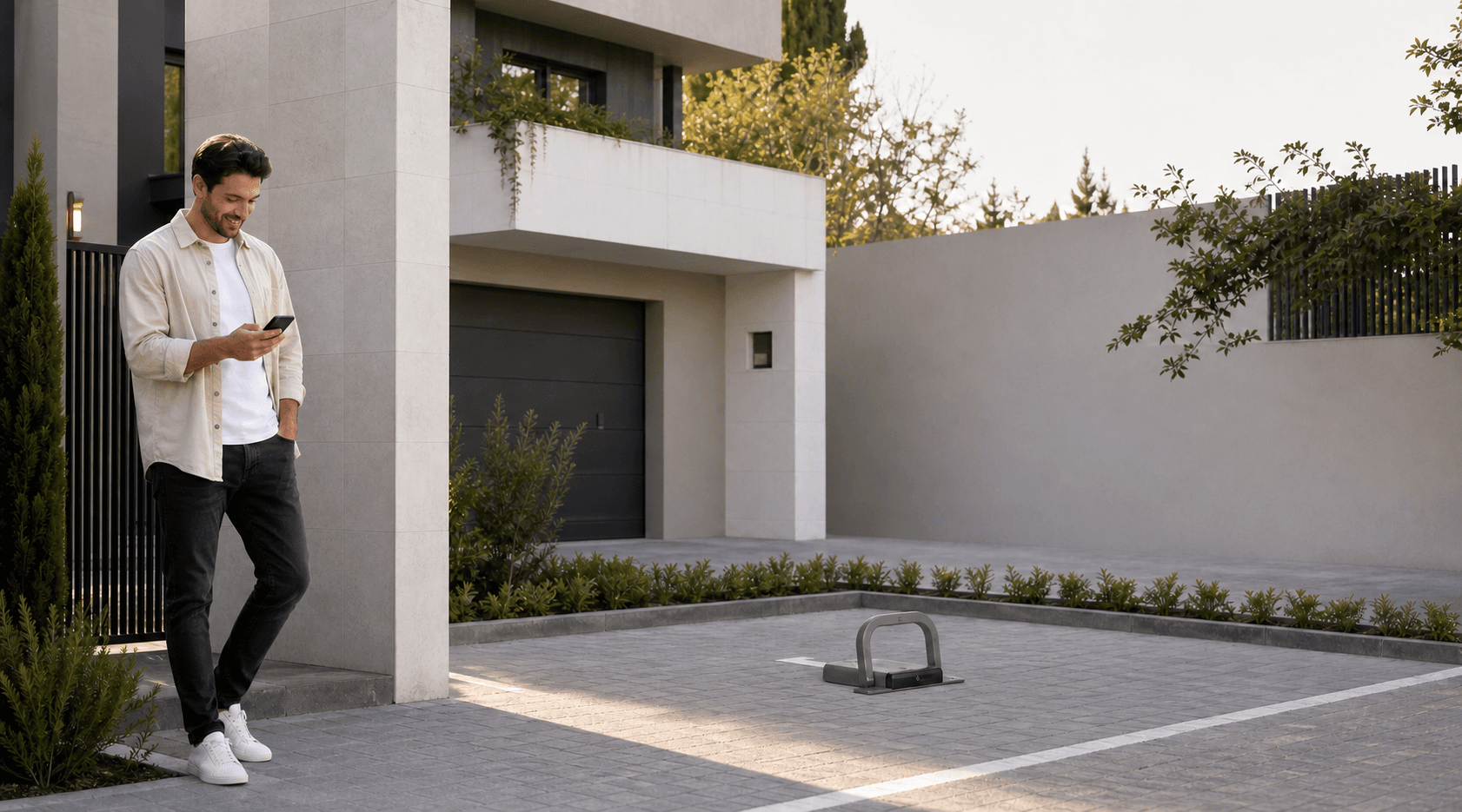 A LookUp provider managing a private driveway space