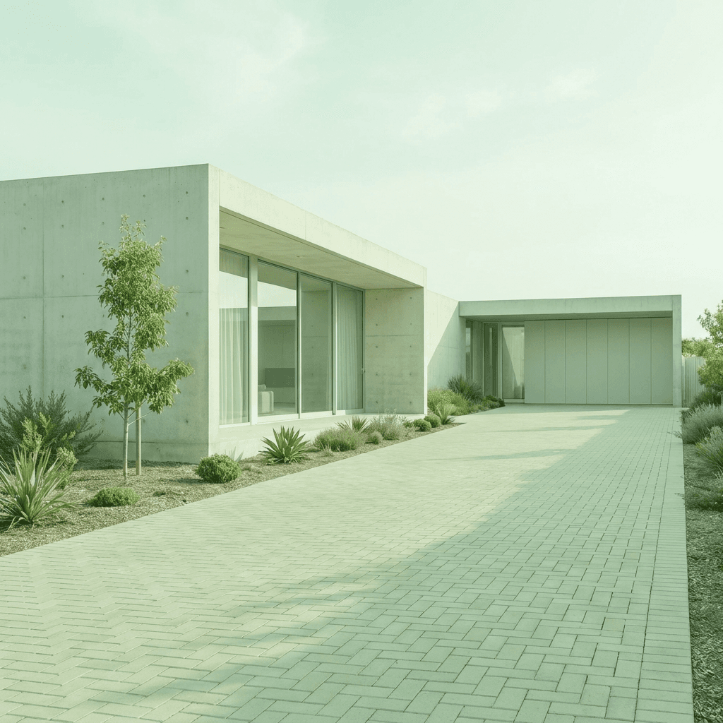 A private driveway held for a booking
