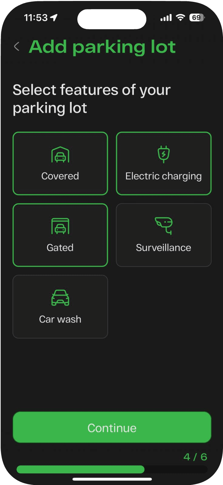 LookUp provider earnings dashboard on a phone